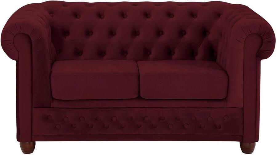 Home affaire Chesterfield-bank New Castle met hoogwaardige capitonnage in chesterfield-design bxdxh: 148x86x72 - Foto 7