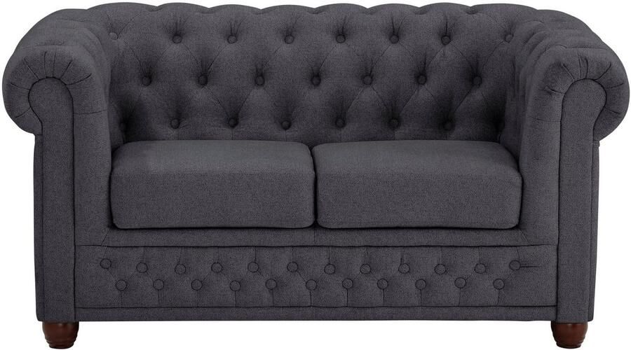 Home affaire Chesterfield-bank New Castle met hoogwaardige capitonnage in chesterfield-design bxdxh: 148x86x72 - Foto 5