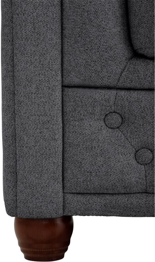 Home affaire Chesterfield-bank New Castle met hoogwaardige capitonnage in chesterfield-design bxdxh: 148x86x72 - Foto 4