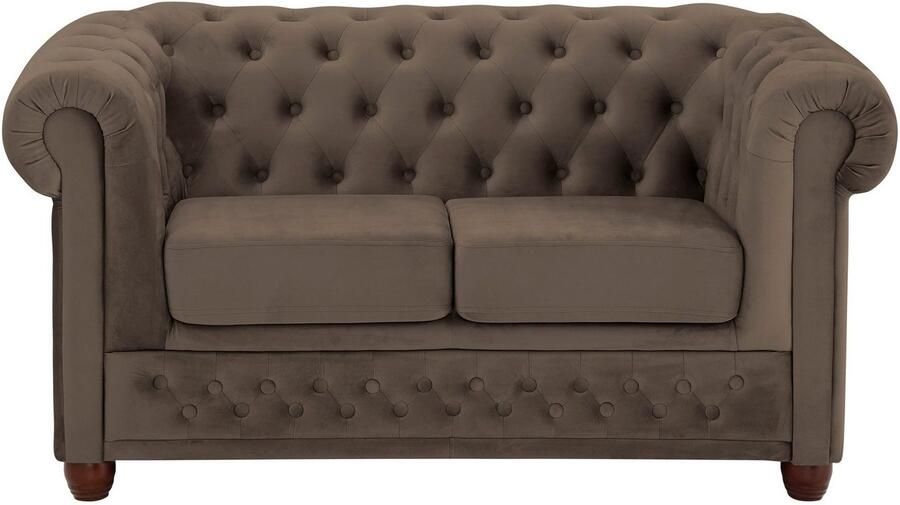 Home affaire Chesterfield-bank New Castle met hoogwaardige capitonnage in chesterfield-design bxdxh: 148x86x72 - Foto 7
