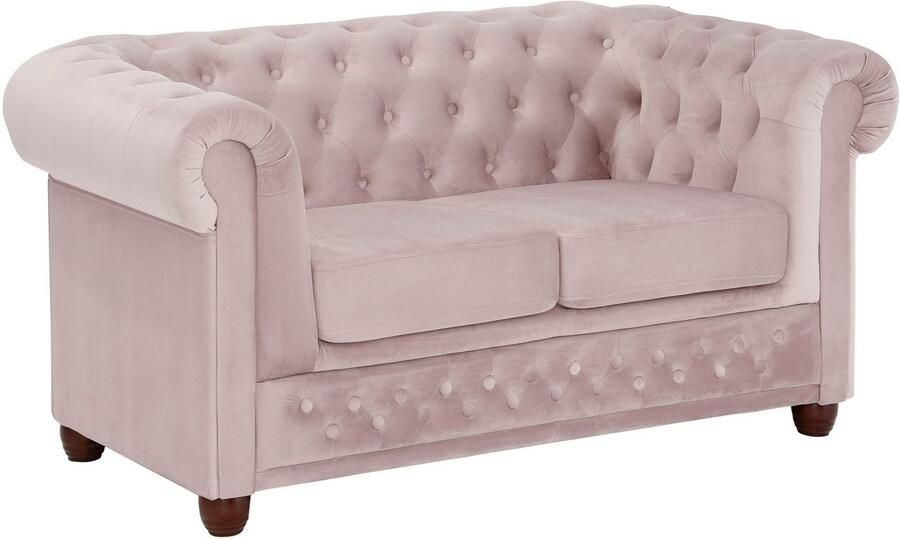 Home affaire Chesterfield-bank New Castle met hoogwaardige capitonnage in chesterfield-design bxdxh: 148x86x72 - Foto 5