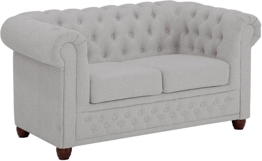 Home affaire Chesterfield-bank New Castle met hoogwaardige capitonnage in chesterfield-design bxdxh: 148x86x72 - Foto 3