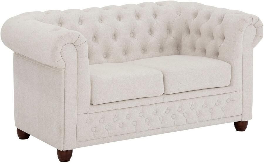 Home affaire Chesterfield-bank New Castle met hoogwaardige capitonnage in chesterfield-design bxdxh: 148x86x72 - Foto 3