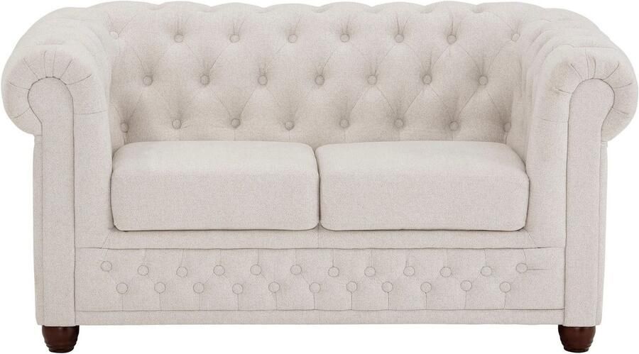 Home affaire Chesterfield-bank New Castle met hoogwaardige capitonnage in chesterfield-design bxdxh: 148x86x72 - Foto 6