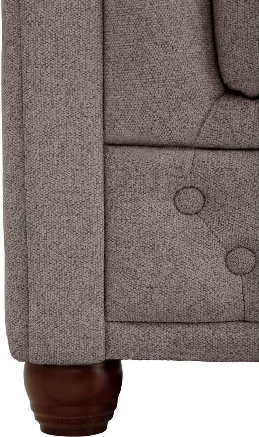Home affaire Chesterfield-bank New Castle met hoogwaardige capitonnage in chesterfield-design bxdxh: 148x86x72 - Foto 4