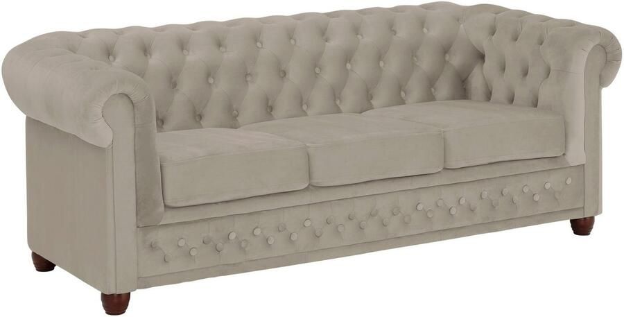 Home affaire Chesterfield-bank New Castle met hoogwaardige capitonnage in chesterfield-design bxdxh: 203x86x72 - Foto 8