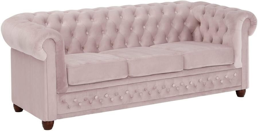 Home affaire Chesterfield-bank New Castle met hoogwaardige capitonnage in chesterfield-design bxdxh: 203x86x72 - Foto 8
