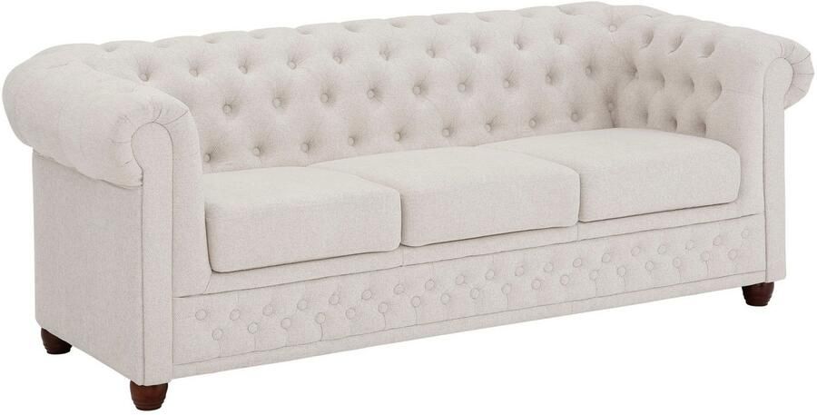 Home affaire Chesterfield-bank New Castle met hoogwaardige capitonnage in chesterfield-design bxdxh: 203x86x72 - Foto 6