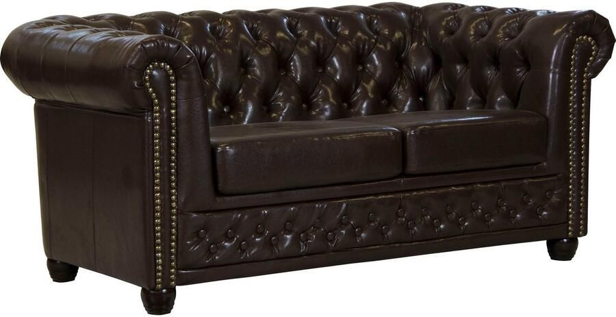 Home affaire Chesterfield-bank Rysum Chesterfield-look in 2 stofkwaliteiten - Foto 5