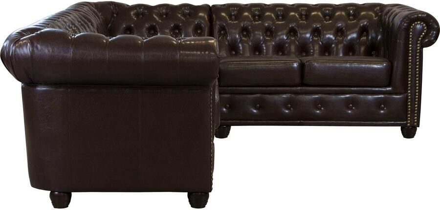 Home affaire Chesterfield-bank Rysum L-vorm Chesterfield-look gelijkbenig - Foto 3