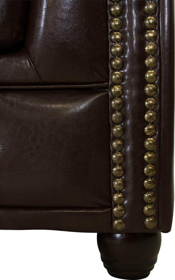 Home affaire Chesterfield-bank Rysum L-vorm Chesterfield-look lange zijde links of rechts - Foto 2