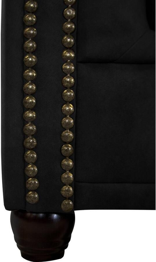 Home affaire Chesterfield-bank Rysum L-vorm Chesterfield-look met afsluitende ottomane - Foto 2