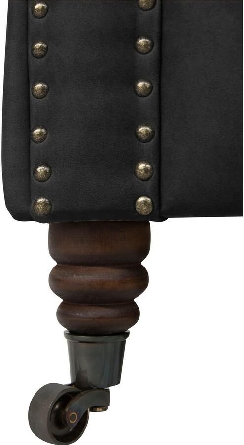 Home affaire Chesterfield-fauteuil Aarburg fauteuil luxueuze capitonnage en siernagels in chesterfield-design - Foto 6