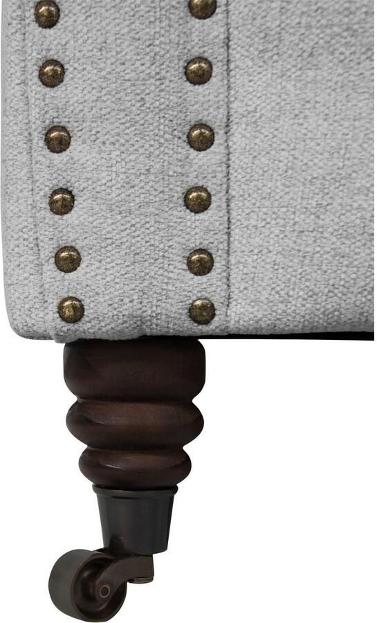 Home affaire Chesterfield-fauteuil Aarburg fauteuil luxueuze capitonnage en siernagels in chesterfield-design - Foto 9