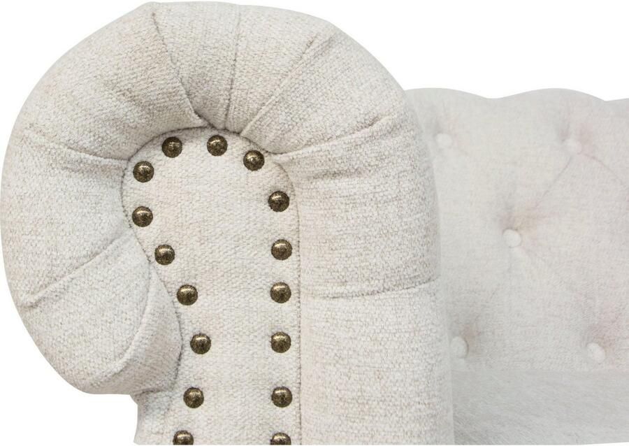 Home affaire Chesterfield-fauteuil Aarburg fauteuil luxueuze capitonnage en siernagels in chesterfield-design - Foto 10