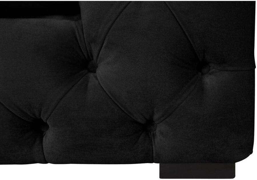 Home affaire Chesterfield-fauteuil Kalina stoel klassieke chesterfield knoopdetails zeer hoogwaardige afwerking