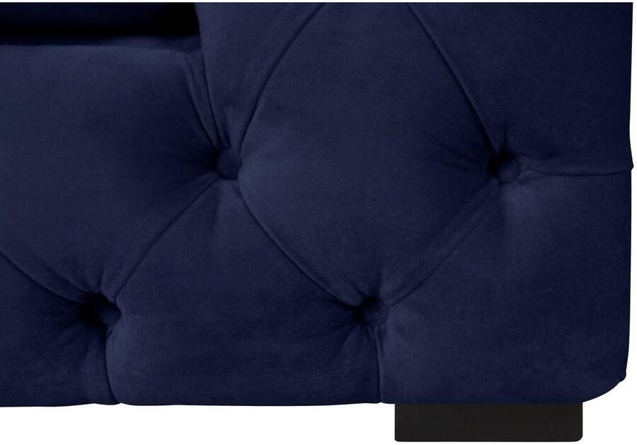 Home affaire Chesterfield-fauteuil Kalina stoel klassieke chesterfield knoopdetails zeer hoogwaardige afwerking