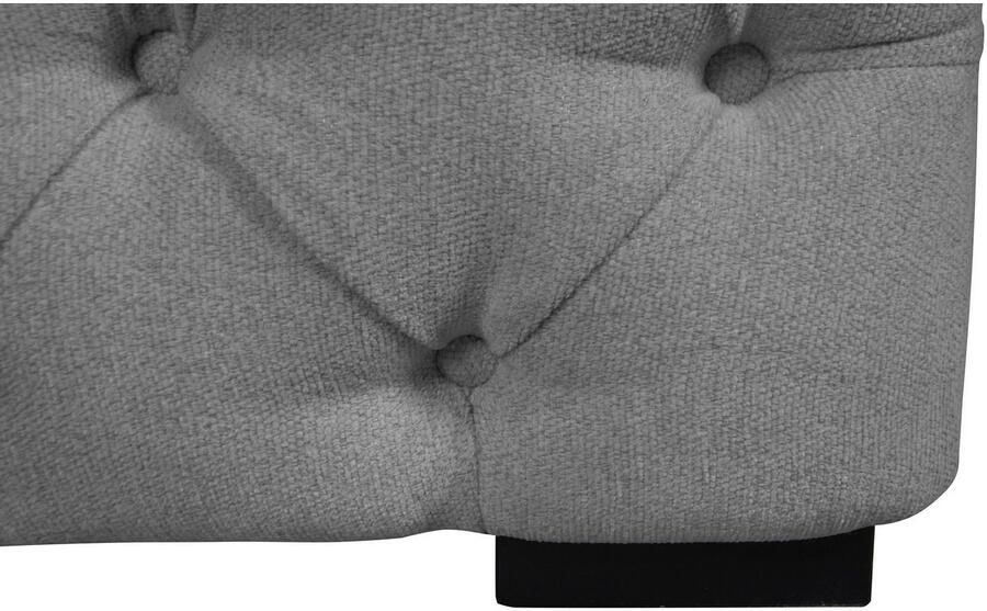 Home affaire Chesterfield-fauteuil Kalina stoel klassieke chesterfield knoopdetails zeer hoogwaardige afwerking - Foto 3