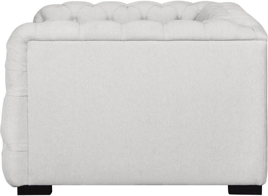 Home affaire Chesterfield-fauteuil Kalina stoel klassieke chesterfield knoopdetails zeer hoogwaardige afwerking