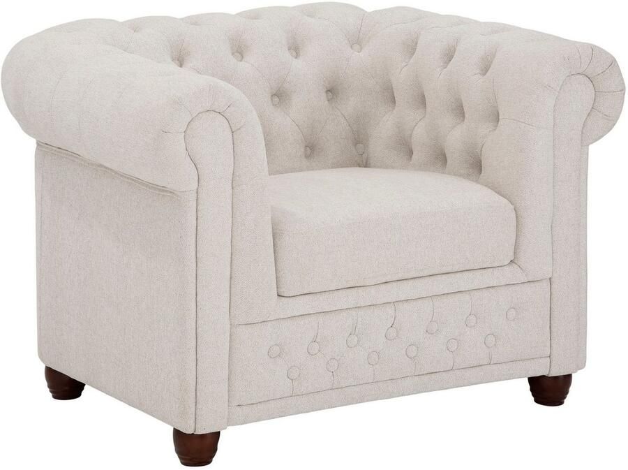 Home affaire Chesterfield-fauteuil New Castle fauteuil hoogwaardige capitonnage bxdxh: 104x86x72 cm - Foto 4