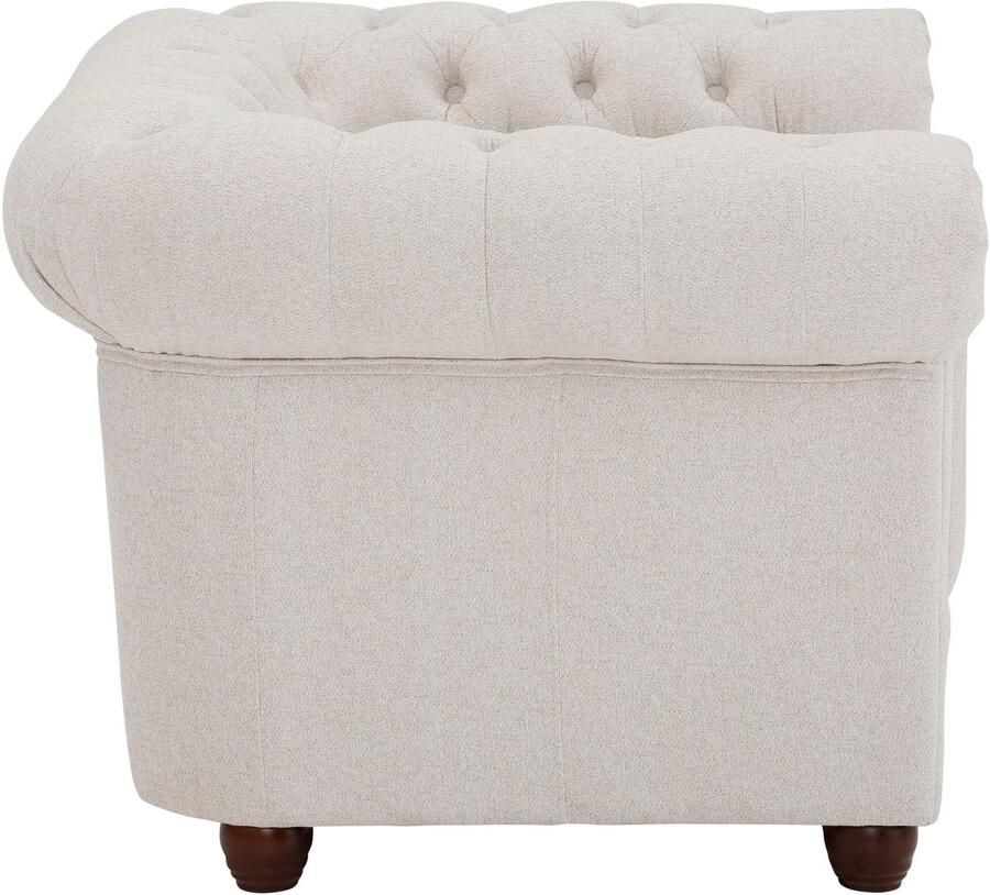 Home affaire Chesterfield-fauteuil New Castle fauteuil hoogwaardige capitonnage bxdxh: 104x86x72 cm