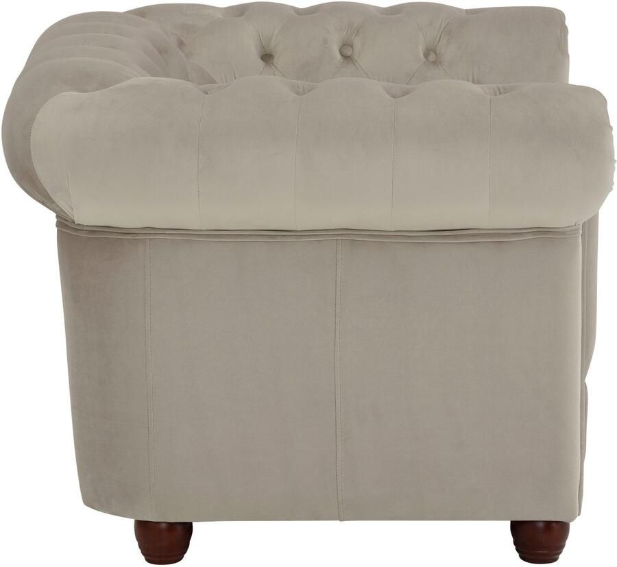 Home affaire Chesterfield-fauteuil New Castle fauteuil hoogwaardige capitonnage bxdxh: 104x86x72 cm