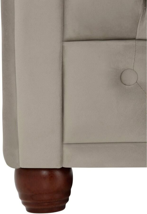Home affaire Chesterfield-fauteuil New Castle fauteuil hoogwaardige capitonnage bxdxh: 104x86x72 cm - Foto 5
