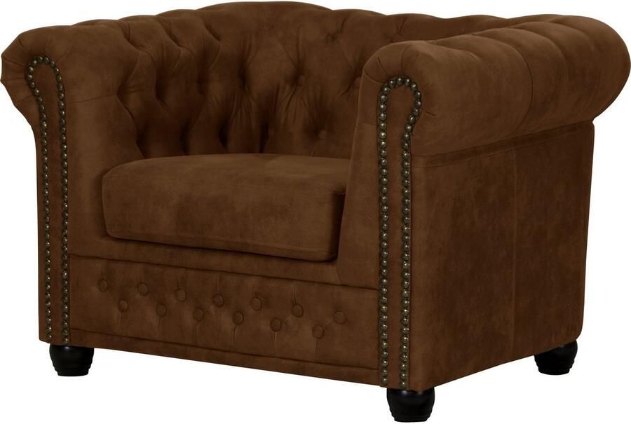 Home affaire Chesterfield-fauteuil Rysum stoel geschikt voor de "rysum" serie b d h: 94 86 72 cm - Foto 5