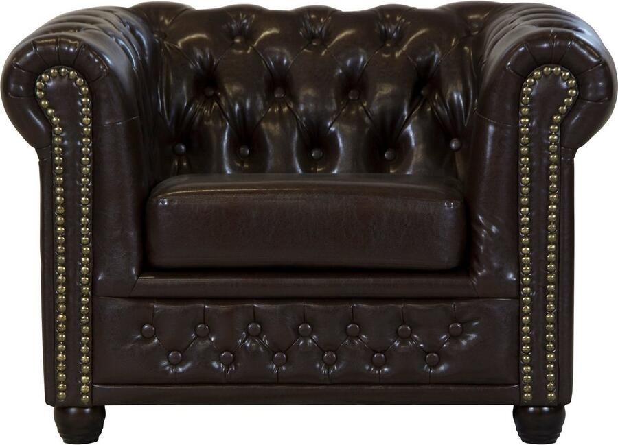 Home affaire Chesterfield-fauteuil Rysum stoel geschikt voor de "rysum" serie b d h: 94 86 72 cm - Foto 3