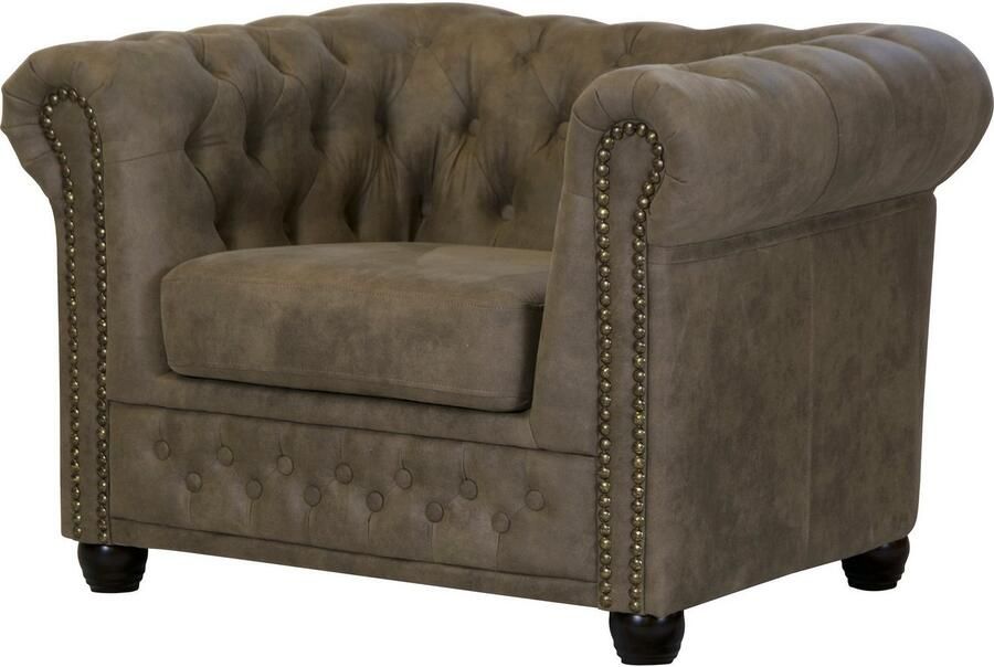 Home affaire Chesterfield-fauteuil Rysum stoel geschikt voor de "rysum" serie b d h: 94 86 72 cm - Foto 5