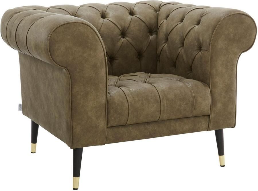 Home affaire Chesterfield-fauteuil Tinnum fauteuil (set) - Foto 5