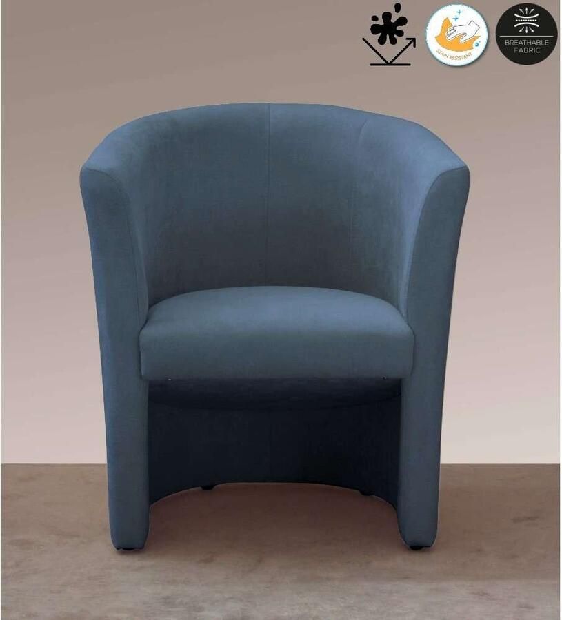 Home affaire Cocktailfauteuil Tabby Antivlek-coating (1 stuk) - Foto 7