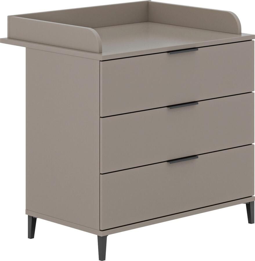 Home affaire Commode ARI 3 lades inclusief aankleedkussen laden met soft-closefunctie - Foto 3