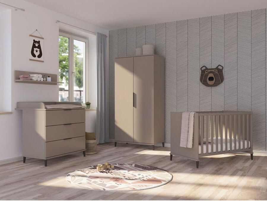 Home affaire Commode ARI 3 lades inclusief aankleedkussen laden met soft-closefunctie - Foto 2