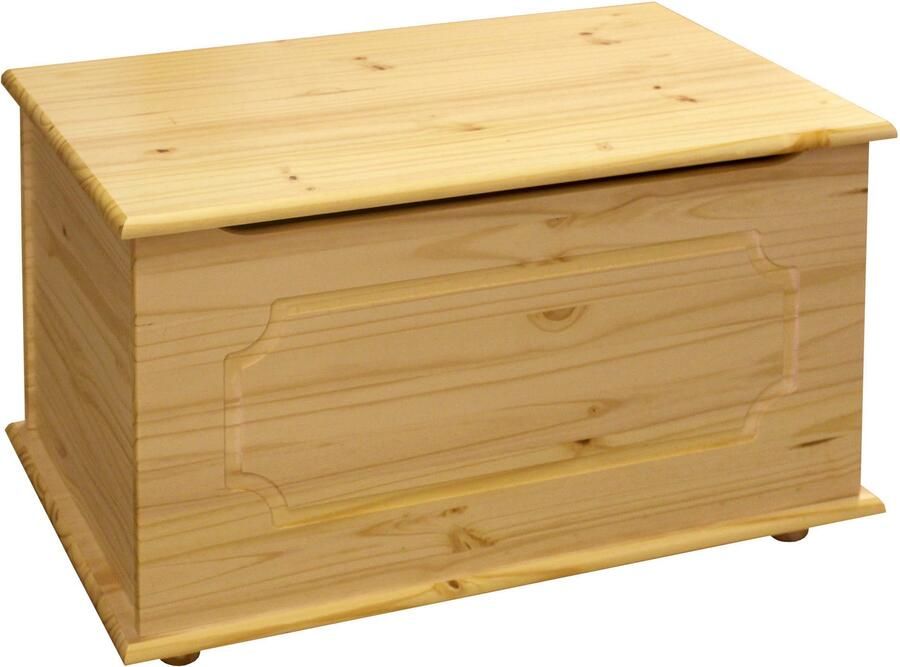 Home affaire Dekenkist met massief houten klep (1 stuk) - Foto 4