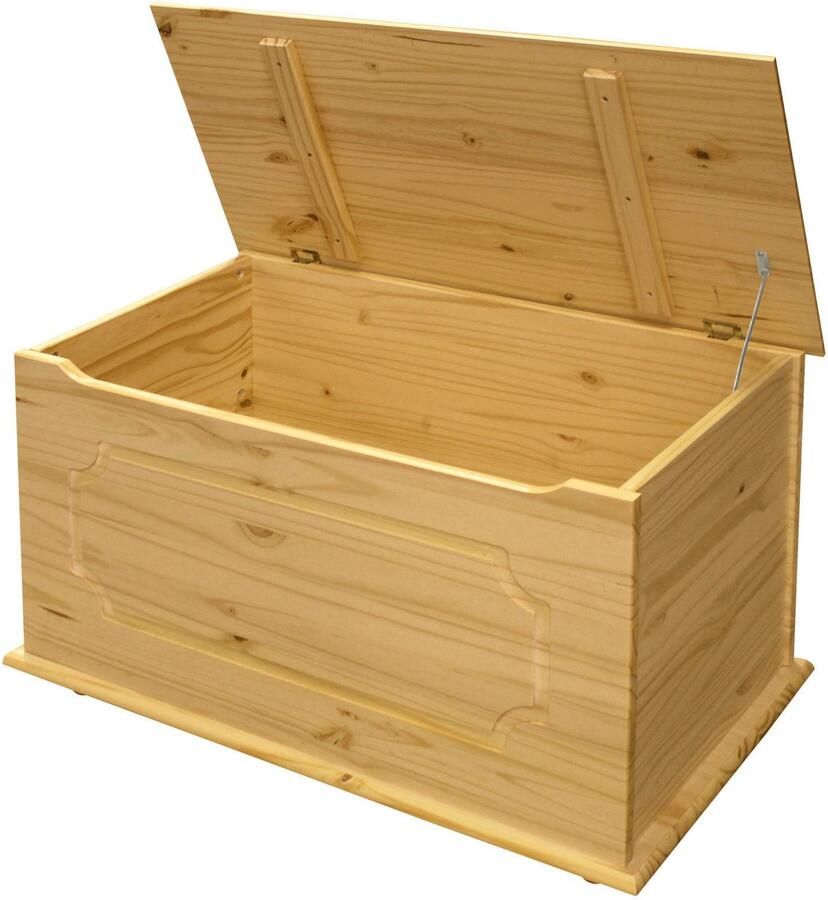 Home affaire Dekenkist met massief houten klep (1 stuk) - Foto 2