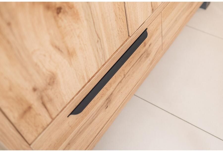 Home affaire Draaideurkast Bronne breedte 145 cm linnenkast inclusief binneninrichting - Foto 4