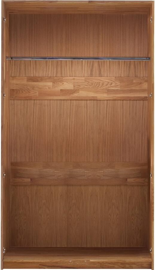 Home affaire Draaideurkast Chamara van massief eikenhout in verschillende breedten hoogte 218 cm - Foto 2