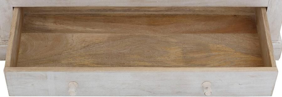 Home affaire Draaideurkast Landor Kast mangohout 2 losse planken lade breedte 100 cm - Foto 9
