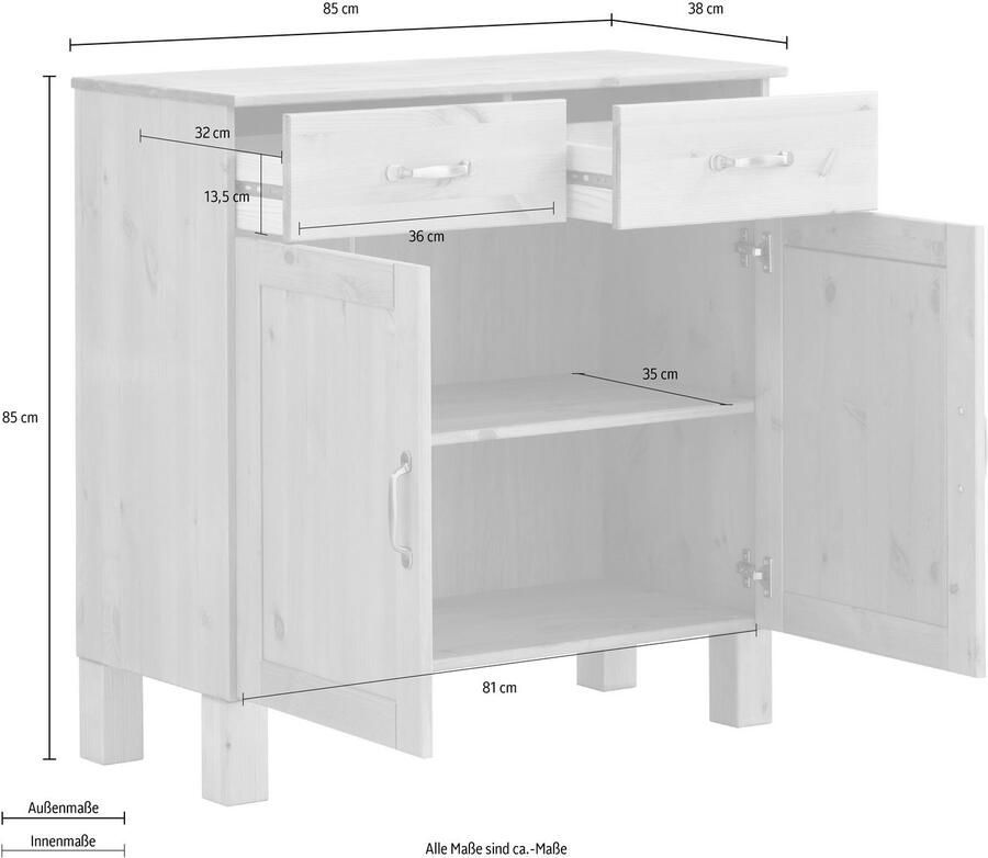 Home affaire Dressoir Alby - Foto 4