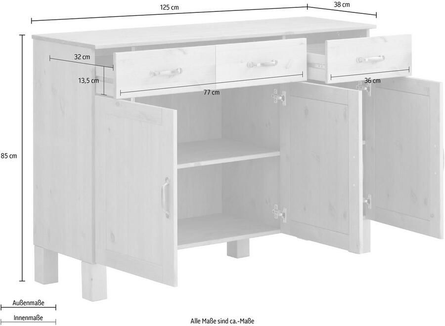 Home affaire Dressoir Alby - Foto 3