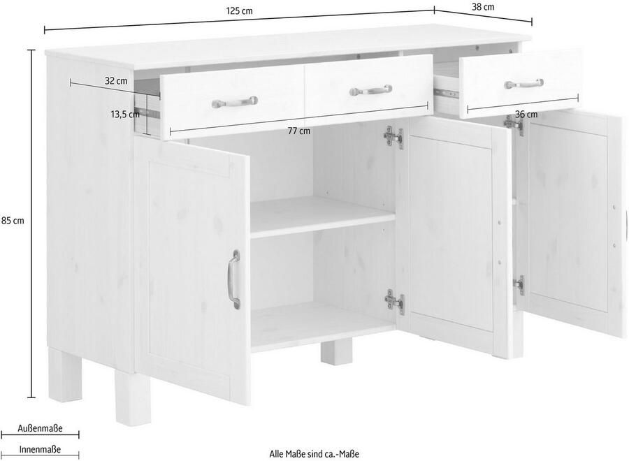 Home affaire Dressoir Alby - Foto 4