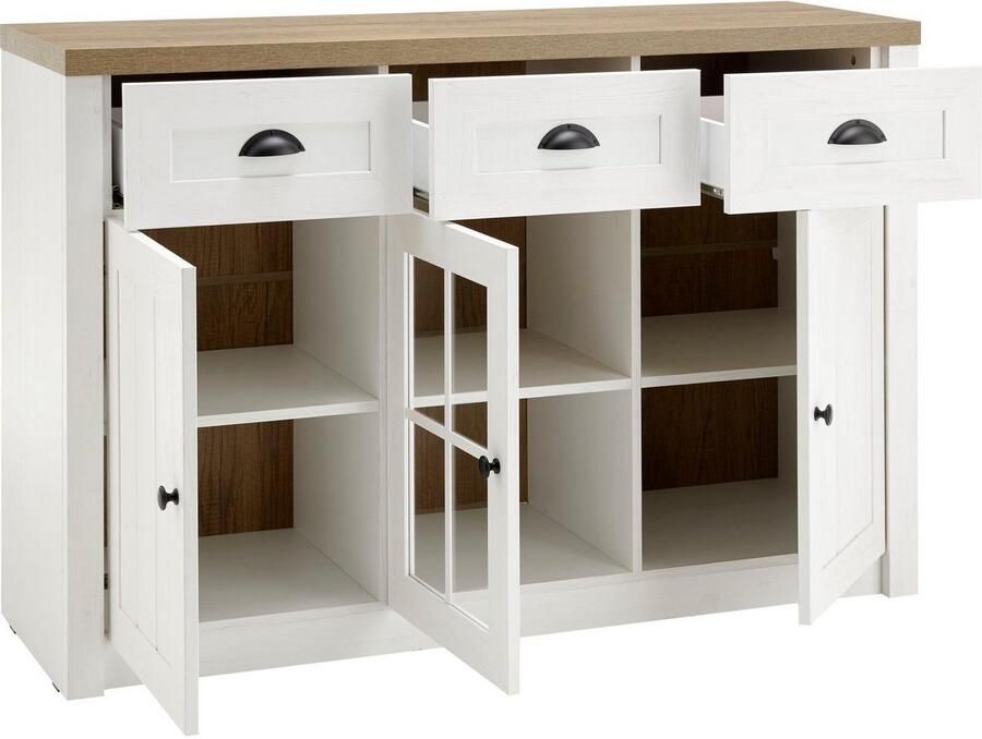 Home affaire Dressoir Beauvais Breedte ca. 130 cm - Foto 4