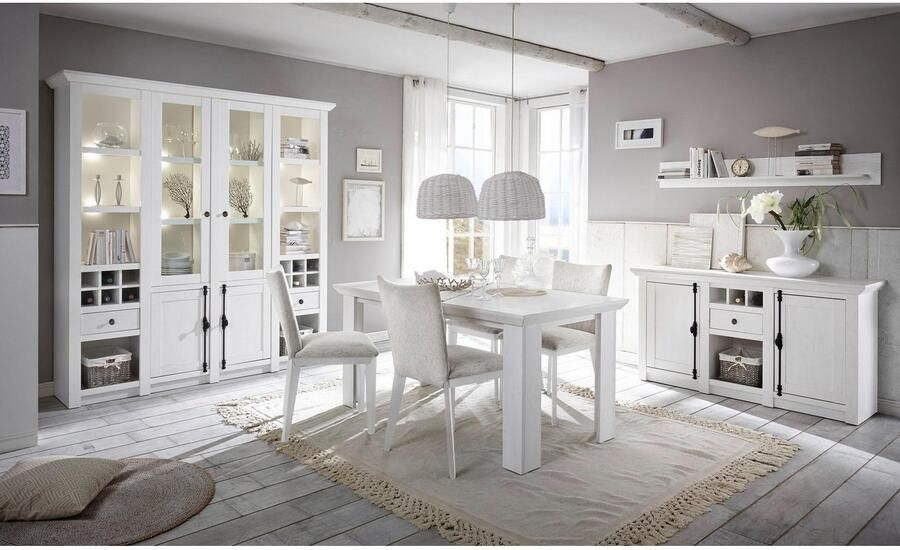 Home affaire Vitrinekast California Breedte ca. 194 cm (4 stuks) - Foto 10