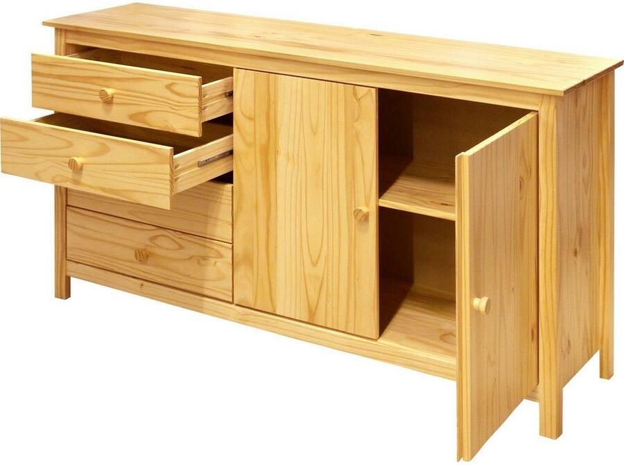 Home affaire Dressoir Chur Commode van massief grenenhout - Foto 3