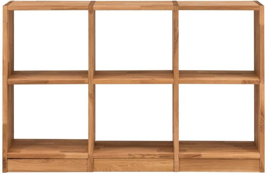 Home affaire Dressoir Ecko van massief wildeiken breedte 136 cm