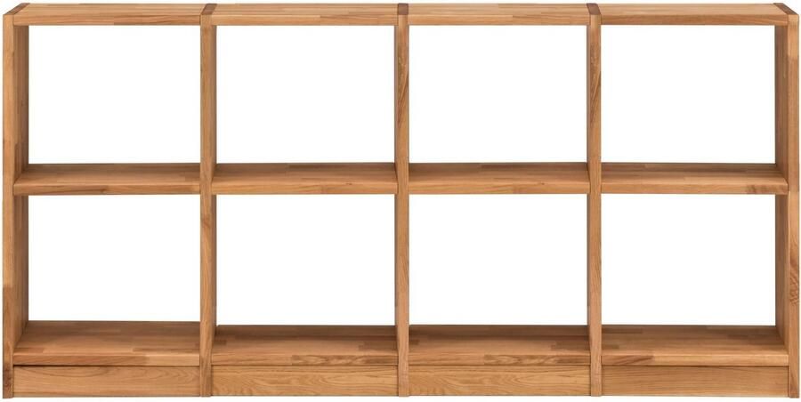 Home affaire Dressoir Ecko van massief wildeikenhout breedte 181 cm