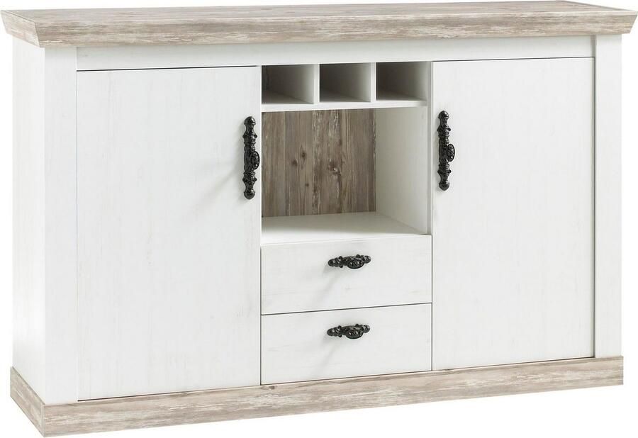 Home affaire Dressoir Florence in romantische landelijke look breedte 168 cm - Foto 6