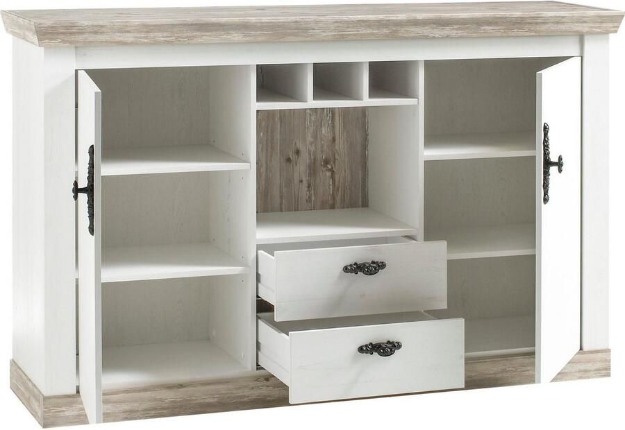 Home affaire Dressoir Florence in romantische landelijke look breedte 168 cm - Foto 5