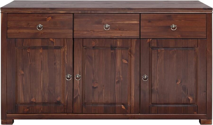 Home affaire Dressoir Gotland Commode breedte 147 cm van massief dennenhout FSC - Foto 8